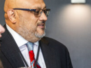 Nebula Attendee Shahid Mahmud. (Photo Credit: Kaitrin Acuna, 2025.)