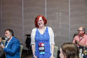 Rosemary Claire Smith at our 60th Anniversary Nebula Awards Ceremony. (Photo Credit: Kaitrin Acuna, 2025.)