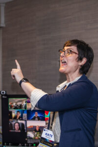 SFWA President Kate Ristau. (Photo Credit: Kaitrin Acuna, 2025.)