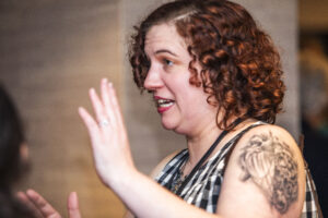 Panelist Kelsey Josephson, at our 60th Anniversary Nebula Awards Conference. (Photo Credit: Kaitrin Acuna, 2025.)
