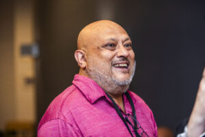 Nebula attendee Shahid Mahmud. (Photo Credit: Kaitrin Acuna, 2025.)