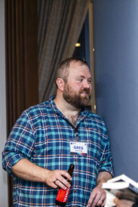 Greg Leunig at our 60th Anniversary Nebula Awards Conference. (Photo Credit: Kaitrin Acuna, 2025.)